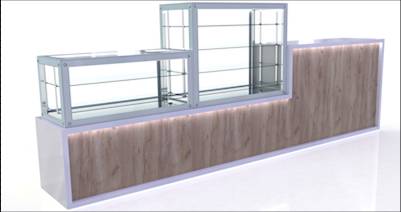Σύνθεση Modular, Συνθέσεις Κρεπερί - Snack Bar | e-Cart.gr